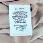 Halston Heritage Gold Metallic Carwash Dress Size M Photo 13