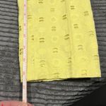 Isaac Mizrahi New York NWT Size 2 Citron Yellow Eyelet South Hampton Crop Pants Photo 14