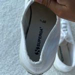 Superga  White Laced Shoes Size 7 Photo 6