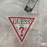 Guess 💋NWT Women's Short Sleeve Crew Neck Star Triangle Tee Shirt, Size XS Photo 1