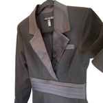 AQUA X Maeve Reilly Tuxedo Blazer Mini Dress XS Bloomingdale’s Exclusive Photo 5