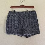 Soho  Apparel Blue White Diamond Shorts Cuffed Size 8 Everyday Shorts‎ Photo 2