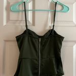 Pretty Little Thing Green Corset Tank  Photo 2