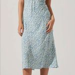 ASTR NEW THE LABEL Maritza Dress in Blue Multi Photo 5