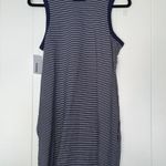 Sonoma Blue & White Stripe Dress Photo 1