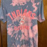Bleached Cleveland Indians Tee Photo 0