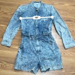 Stella McCartney acid wash Denim short long sleeve overalls size 38 Photo 2