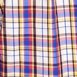 Talbots Shirt Women Small Blue White Red Plaid Button Up Career Casual Versatile Photo 5