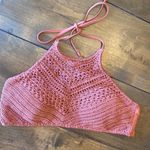 IKA KUL embroidered full coverage copper crochet bikini top‎ size M Size M Photo 0