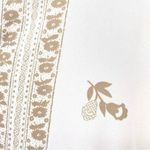 Vintage 70s Melissa Lane Cream Floral Dress Size 10 Photo 3