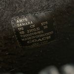 Coach  Samara Black Quilted Midi Snow Boots Nylon Leather Women’s Size 6 Photo 8