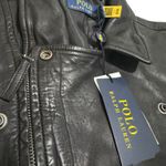 Ralph Lauren Sheepskin Leather Moto Jacket | Photo 8