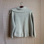 Sweaty Betty  Restful Boucle Half Sweatshirt Sz 8‎ Cream Heather Photo 1