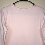 Loft Women’s Mon Doux Amour Graphic Print Pink White Cozy Comfy Sweatshirt Photo 5