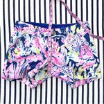 Lilly Pulitzer Callahan Shorts in Sunken Treasure Indigo Print Size 0 Photo 3