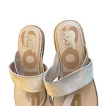 Sorel  Ella II Slip-On Flip Flop Sandals Suede Leather Neutral Tan Size 8 Women's Photo 7