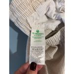 J.Crew  pants womens 4 linen blend wide leg pin stripe elastic waist coastal Photo 5