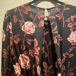 ZARA  Women’s Rose Flower Dress Size Medium Photo 9