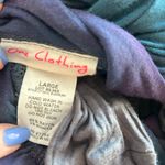 One Clothing purple teal gray ombre dip dye maxi dress with twisted straps Photo 4