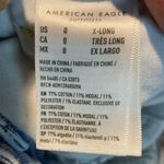 American Eagle  HIGHLY Distressed Light Blue Women's JR SIZE 0 Jeans Photo 3