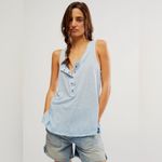 We The Free Free People  Love Language Solid Tank NWOT Photo 6