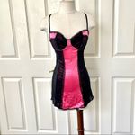 The Luxe Collection Pink and black lace nightgown Photo 4