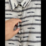 Alice + Olivia  Isabelle Shirt linen Dress small Photo 3