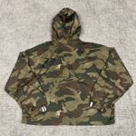 Adidas  Originals R.Y.V. Jacket Womens Small Camo Windbreaker 2022 Hooded Nylon Photo 7