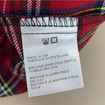 Urban Renewal URBAN RENWAL Outfitters Women's XS Red Plaid Straight Leg Trousers High Waist Photo 7