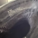 Kork-Ease Korks Mertle Black Leather Ankle Boots Dark Red/Brown Block Heel Size 8.5 VGUC Photo 6