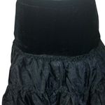 KILLSTAR  BLACK M Petticoat Velvet Layered Skirt Dress Crinoline Tutu Underskirt Photo 2