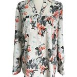Talbots  Multicolor Floral Nantucket Button Up Top Women Petite Sz Medium | 1-15 Photo 0