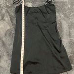 Nasty Gal Black Satin Dress Photo 2