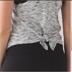 Lululemon Dark Gray Spilt Back Tank Top Sz 6 / 8 Photo 4