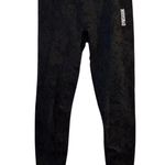 Gymshark  Women's Animal Print Seamless Leggings Black Size S Photo 0