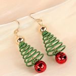 Christmas Tree Bells NWT Earrings Photo 1