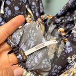 Free People  Soli Mini Long Sleeve Satin Dress M Photo 12