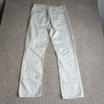 AGOLDE Women's ‎ 26 90s Mid Rise Straight Leg White Denim Jeans Cropped Photo 5