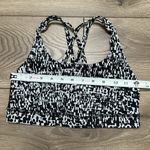 Lululemon Energy Bra Medium Support B-D Cup Urban Block Ice Grey Black Size 6 Photo 6