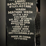 Estelle black long sleeve boho vneck dress NWT Size 1X Photo 7