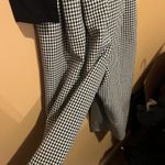 Eliza J NWT  Women Black Plaid Gingham Colorblock Wide leg Jumpsuit 6 Photo 9