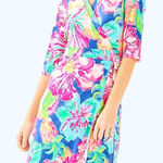 Lilly Pulitzer NWT Marvista wrap dress jungle utopia size M Photo 0
