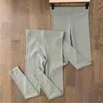 Forever 21  Bundle of Two High Waist Leggings in Pale Sage Green Size Medium Photo 7