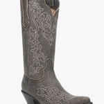 Dingo Flirty N' Fun Embroidered Cowboy Boots Mid Calf Mid Heel Photo 1