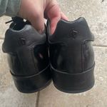 Rag and Bone Rb1 Low Top Liquid Shine Leather Black Sneakers Photo 6