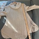 Wooden Ships  Cowl Open Knit Tan Sweater. Size S/M. Photo 10