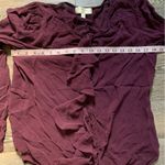 Moulinette Soeurs Anthropologie  Purple 100% Silk Blouse 10 Photo 4