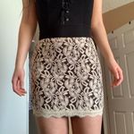 Forever 21 Floral Lace Mini Skirt Photo 0