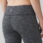Lululemon  Wunder Under Pant III Coco Pique Black White Leggings Size 4 Photo 3