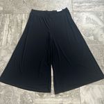 Lane Bryant Black Wide Leg High-Rise Pants, Smock Stretch Waist, Size 18/20 NWT Photo 1